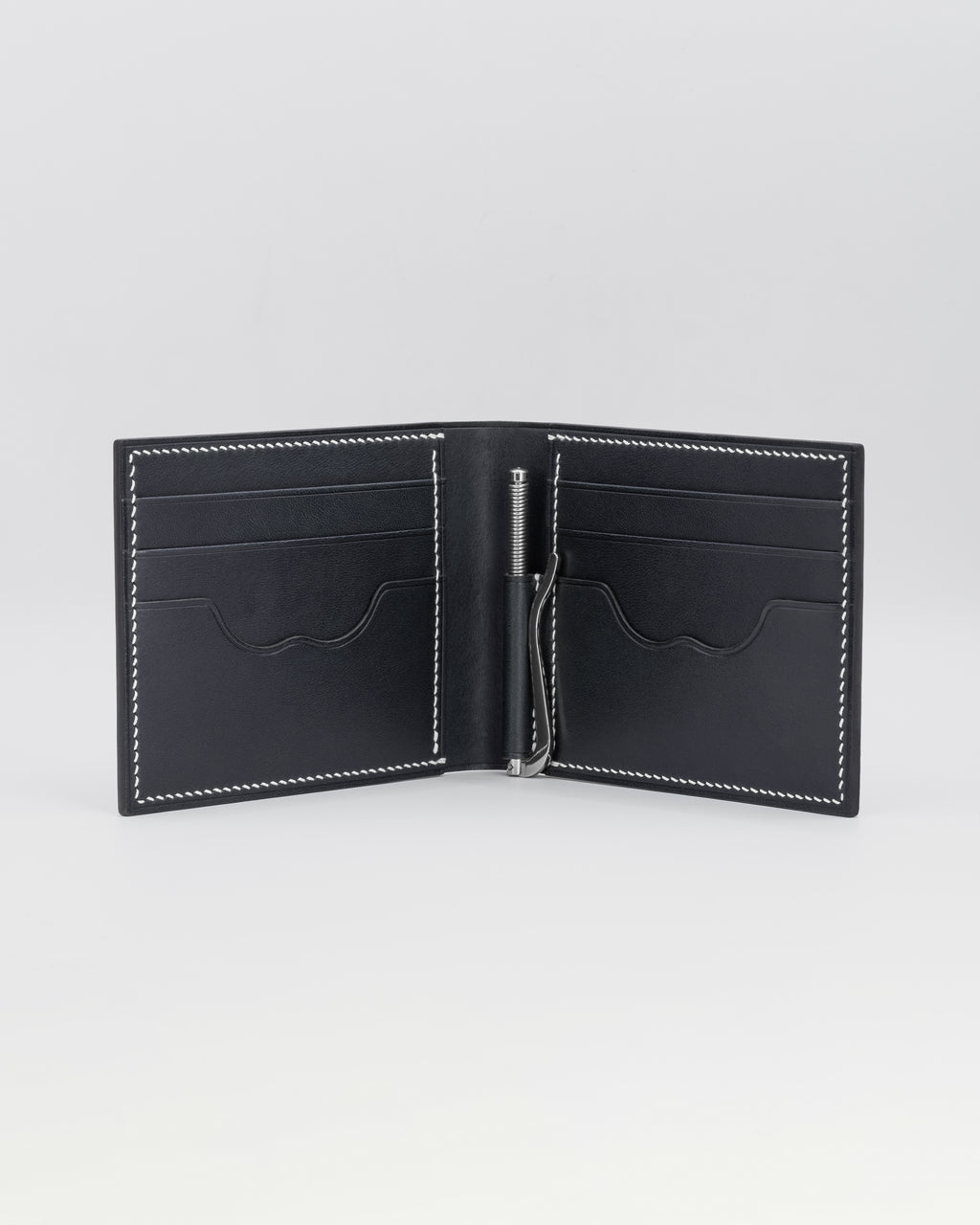 Touter Bifold Clip Wallet - Neutral Black