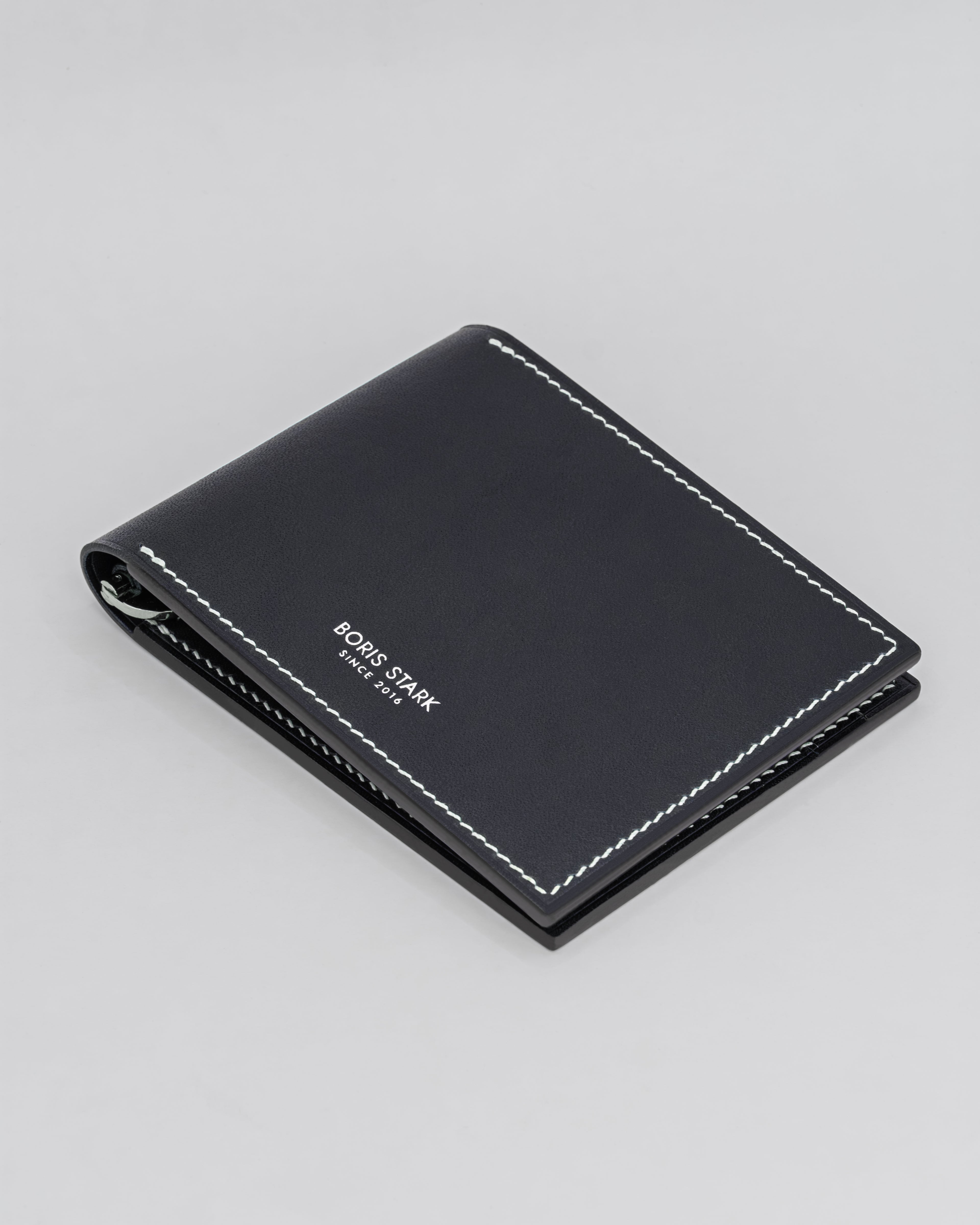 Touter Bifold Clip Wallet - Neutral Black