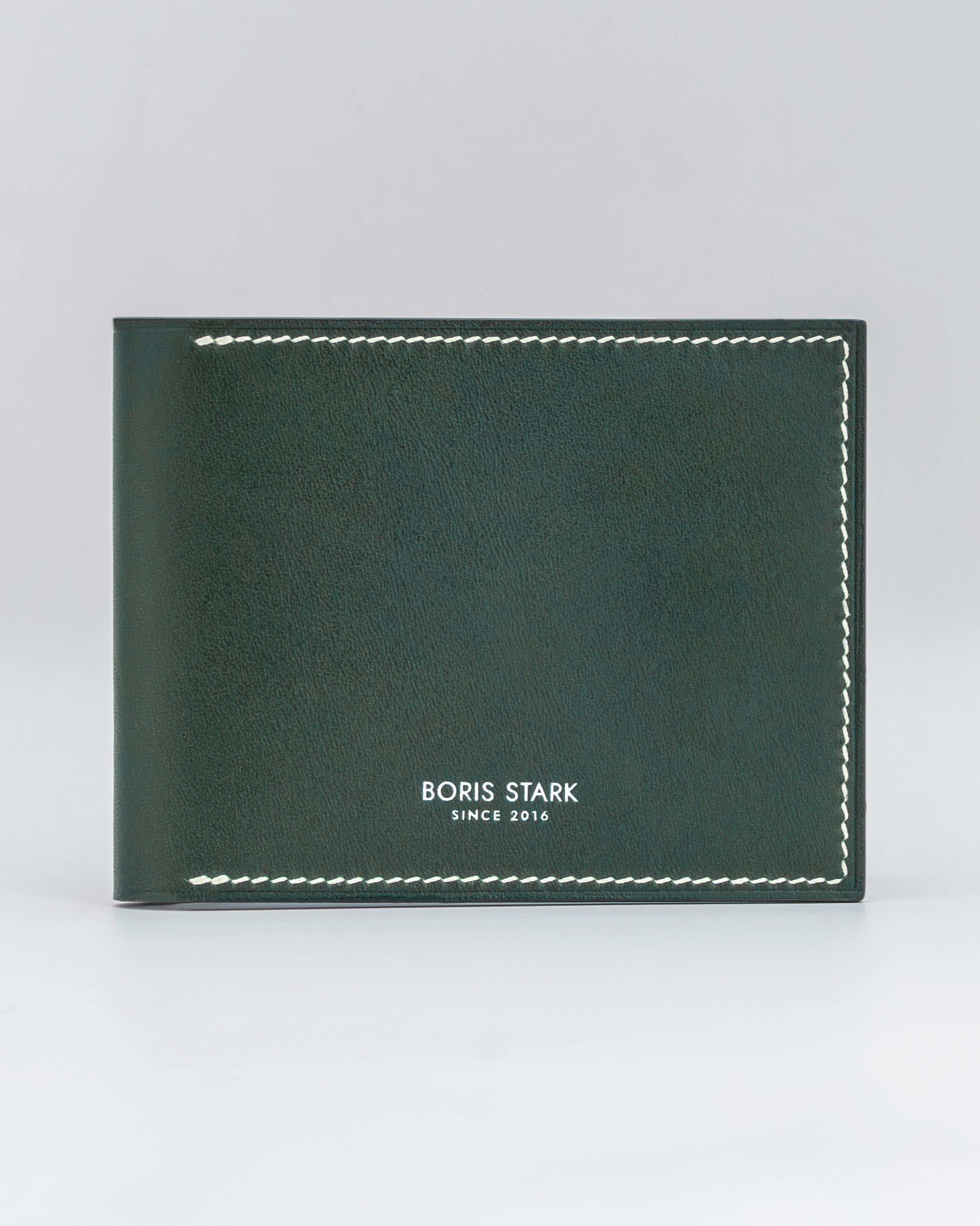 Touter Bifold Clip Wallet - Emerald Green