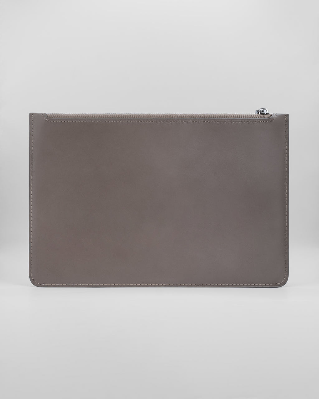 Primo Envelope Clutch (Large) - Taupe/Navy