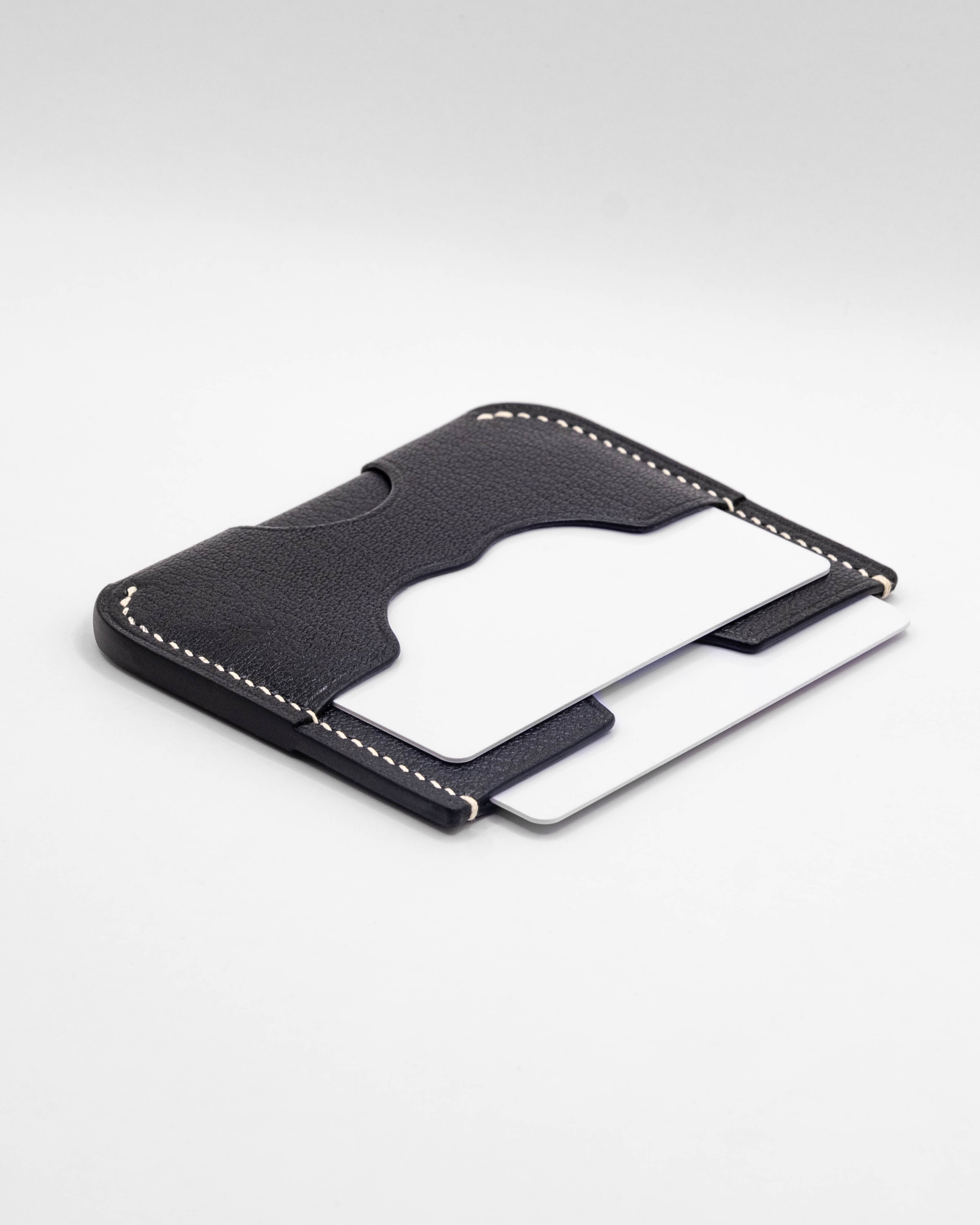 Solis Card Holder - Neutral Black