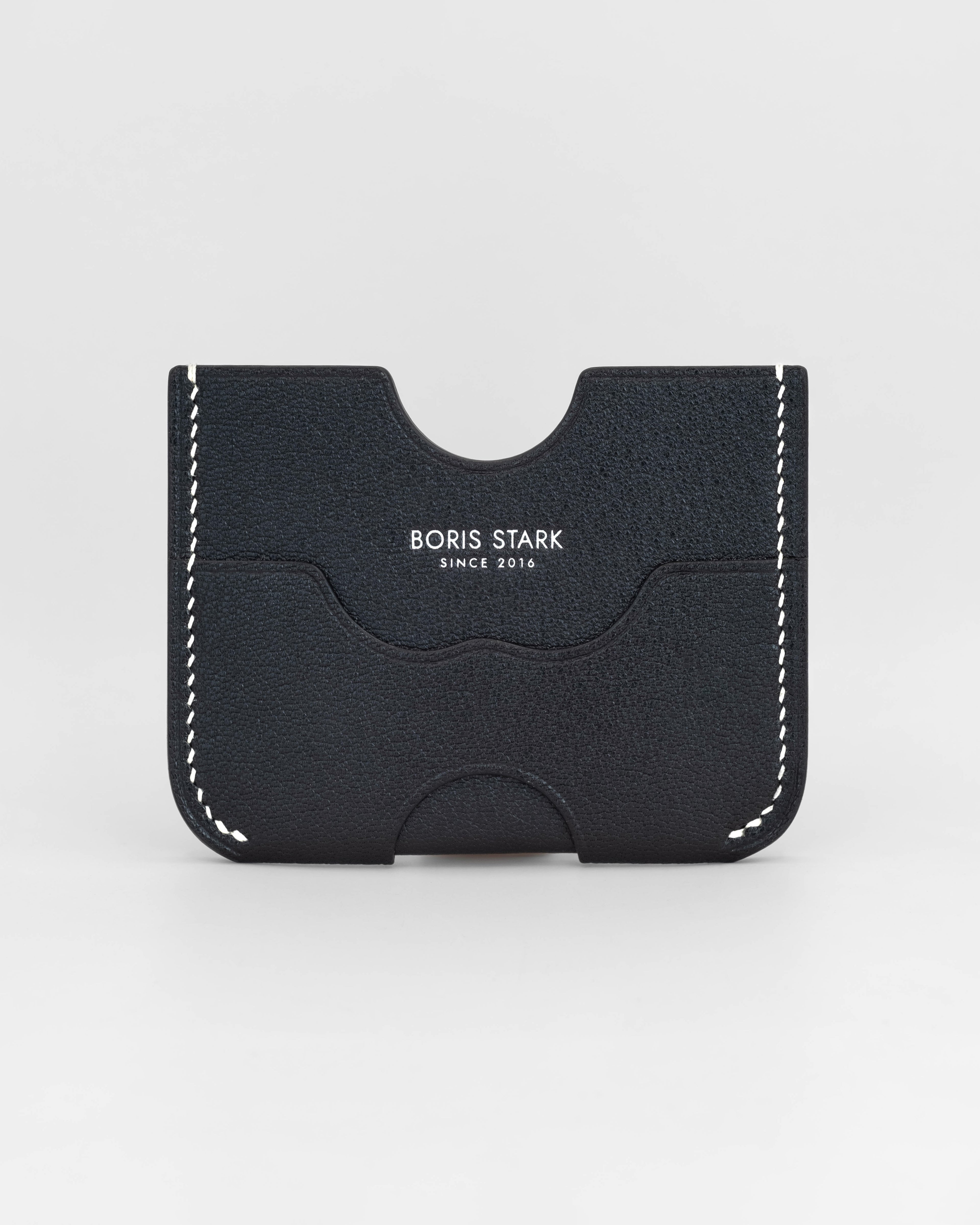 Solis Card Holder - Neutral Black