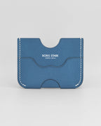 Solis Card Holder - Aquamarine Blue