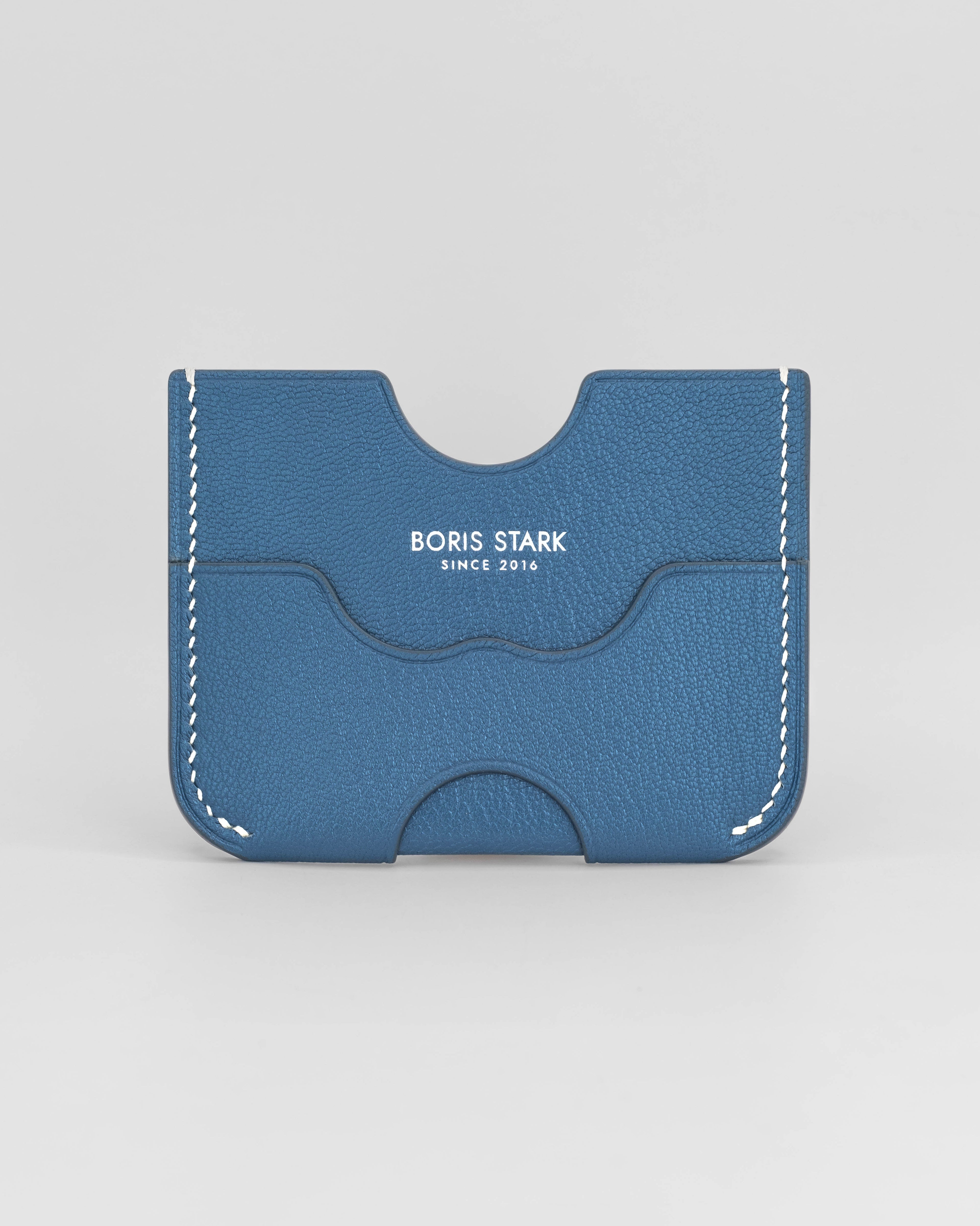 Solis Card Holder - Aquamarine Blue