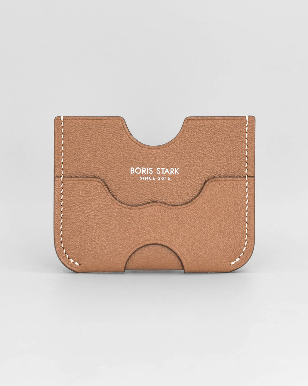 Solis Card Holder - Camel Brown