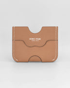 Solis Card Holder - Camel Brown